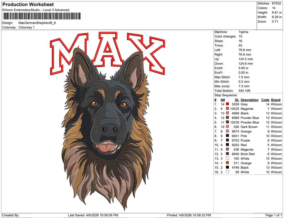Max German Shepherd