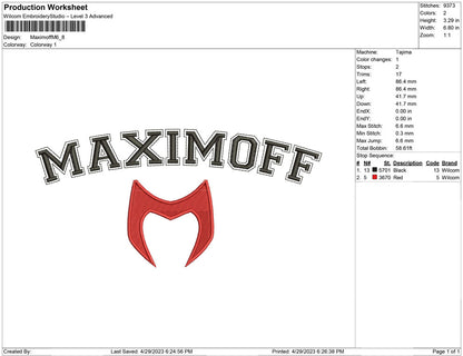 Maximoff M