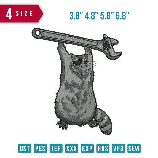 Mechanic Raccoon