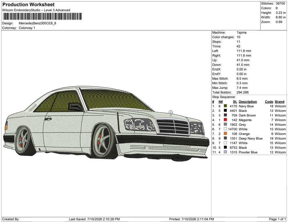 Mercedez Benz 300 CE