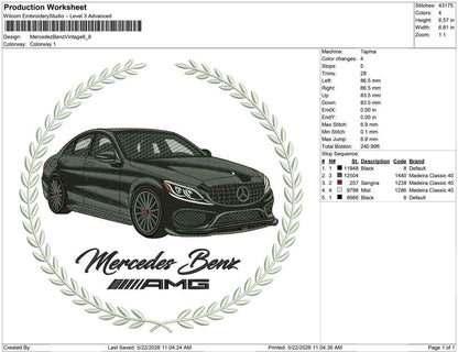 Mercedez Benz Vintage