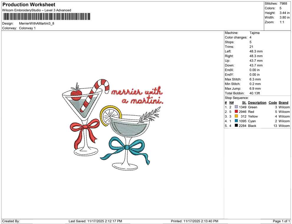 Merrier With A Martini