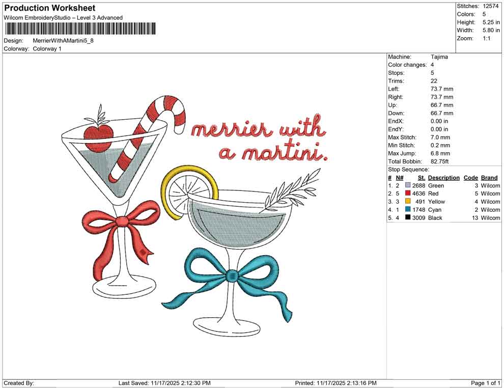 Merrier With A Martini