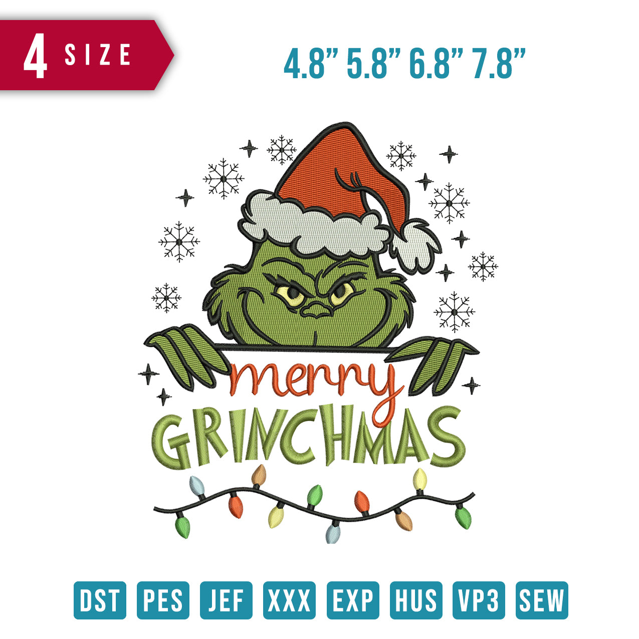 Merry Grinchmas snow