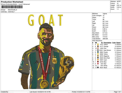 Messi Goat