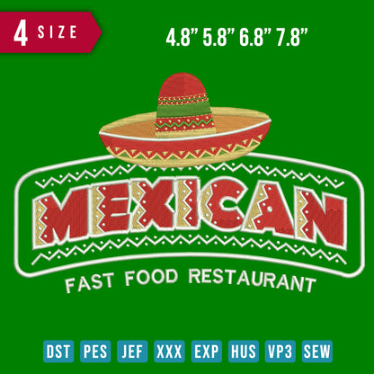 Mexican food logo