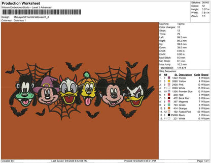 Mickey And Friends Halloween