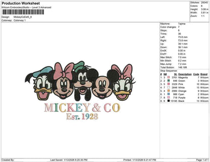 Mickey Co Est