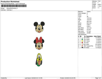 Mickey Mini Goofy
