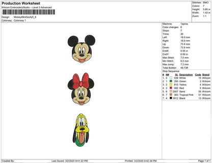 Mickey Mini Goofy