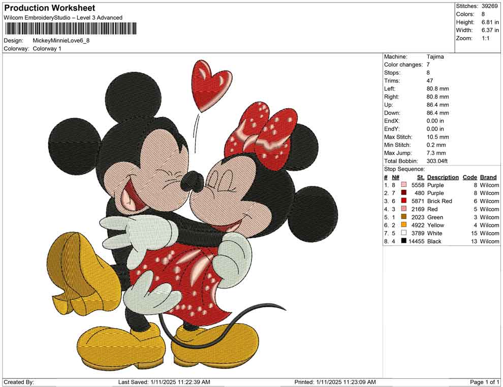 Mickey Minnie Love