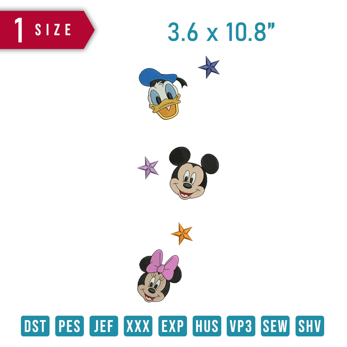 Mickey Mouse Friends Left
