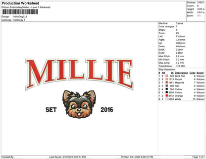 Millie Dog