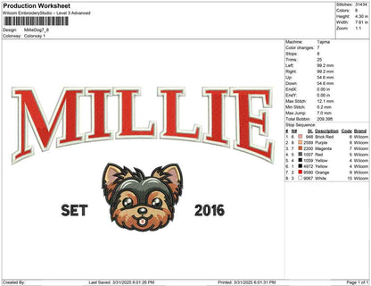 Millie Dog