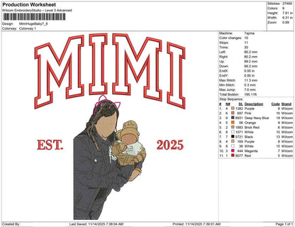 mimi huge baby