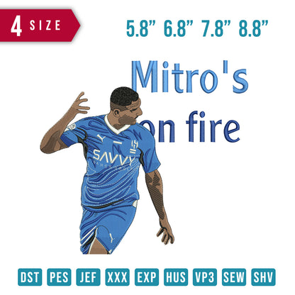Mitros on fire