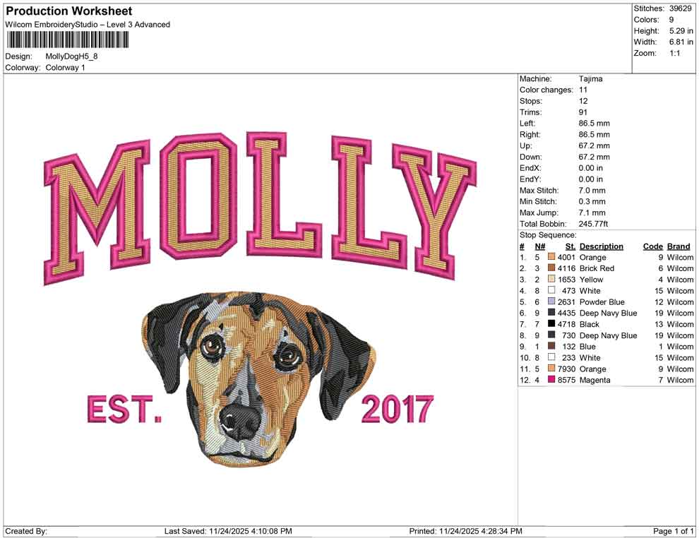 Molly Dog H