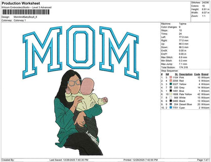 Mom And Baby Boy