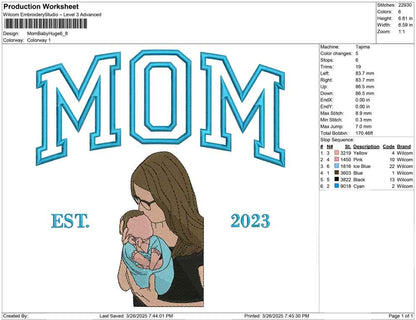 Mom Baby Huge