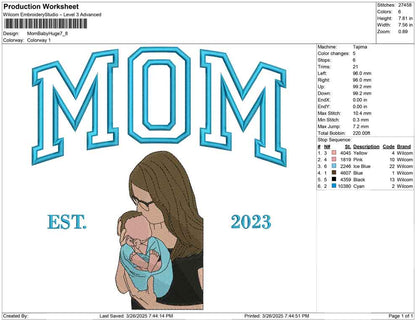 Mom Baby Huge