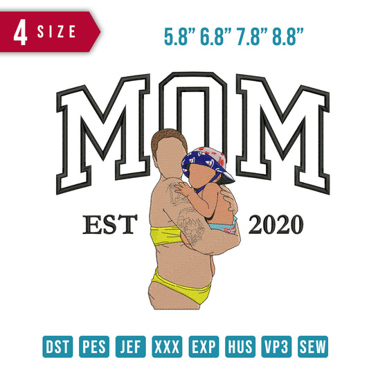 Mom Bikini Huge Baby