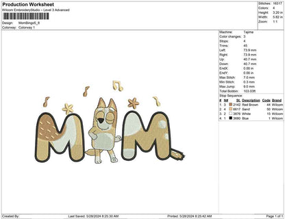 mom bingo