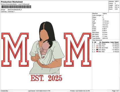 Mom Carry baby est