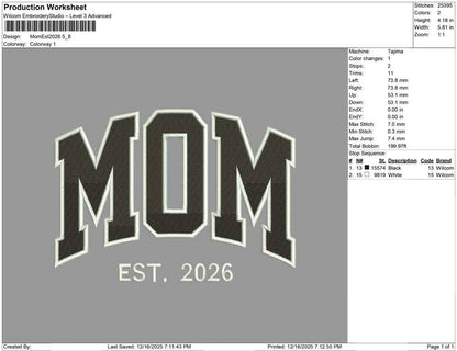 Mom Est 2026