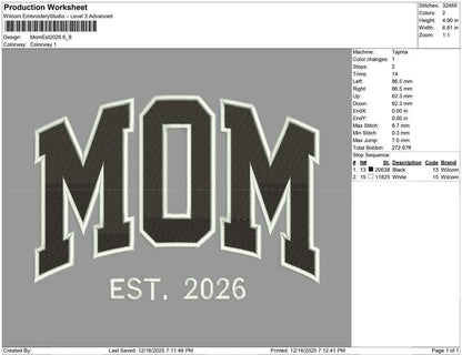 Mom Est 2026