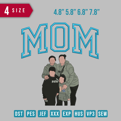 Mom Family Pose