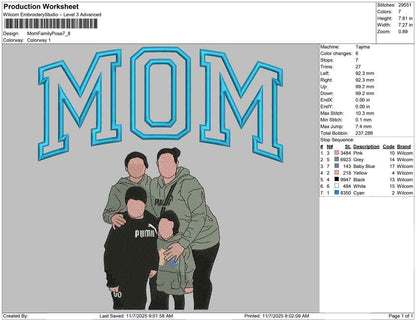 Mom Family Pose
