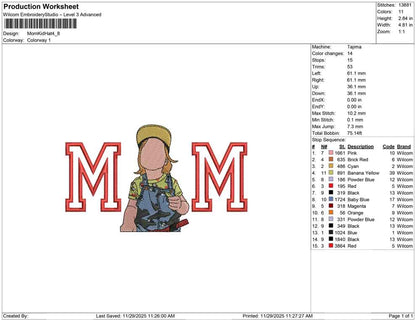 Mom Kid Hat