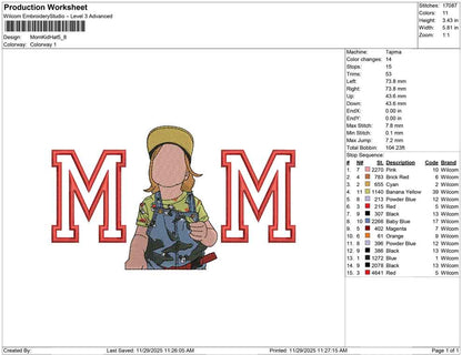 Mom Kid Hat