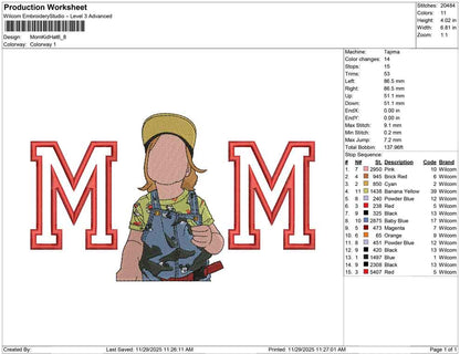 Mom Kid Hat