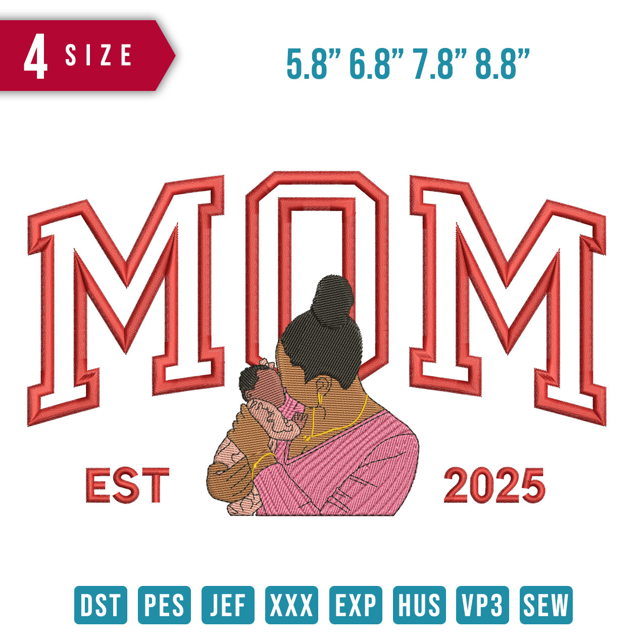 Mom Kissing baby est