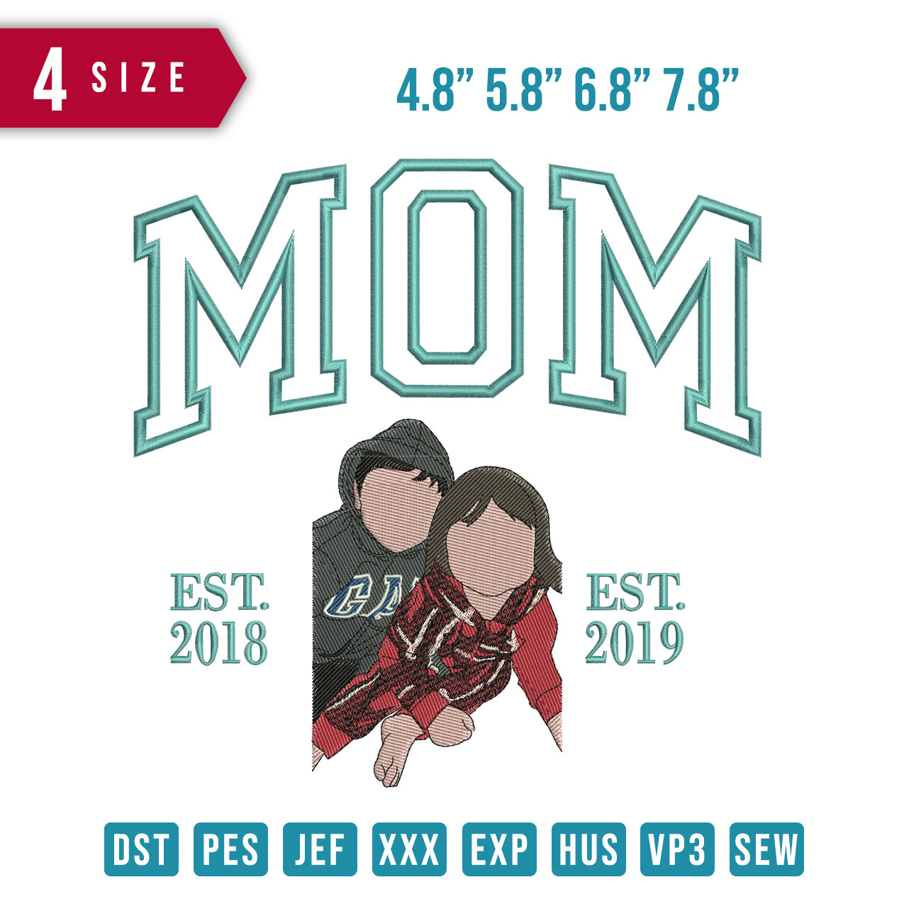 Mom Son Daughter