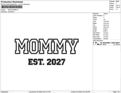 Mommy Est B