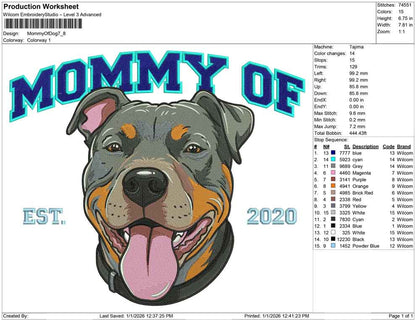 Mommy Of Dog