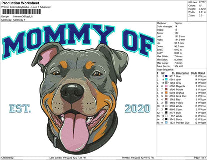 Mommy Of Dog