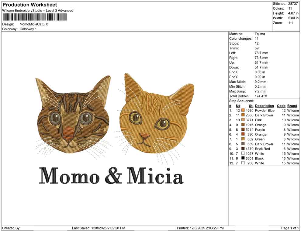 Momo Micia Cat