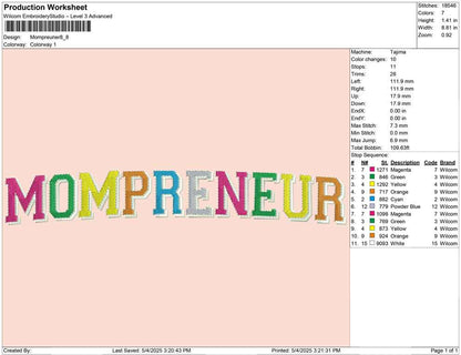 Mompreuner