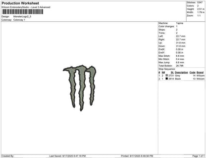 Monster Logo