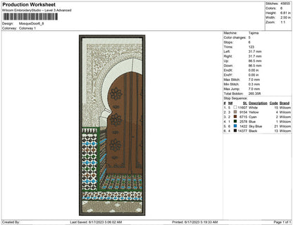 Mosque Door