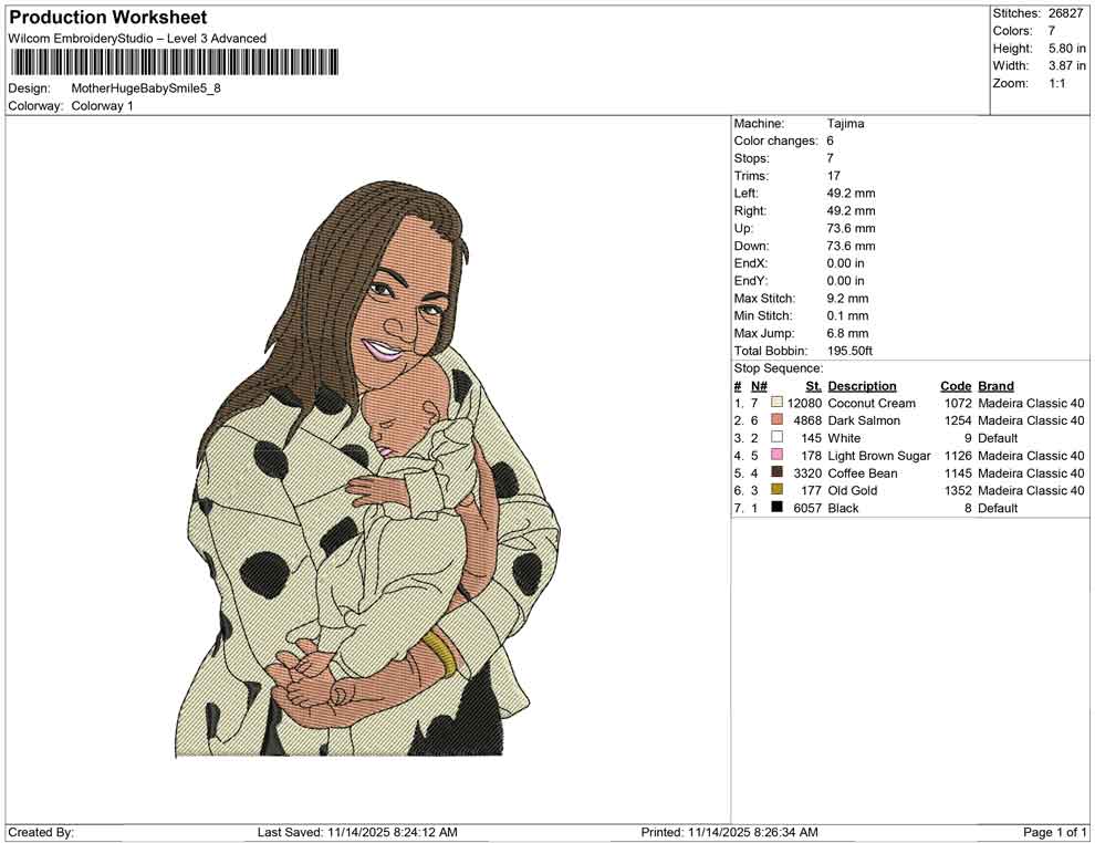 Mother Huge Baby Smile