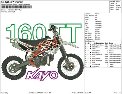 Motocross 160 TT