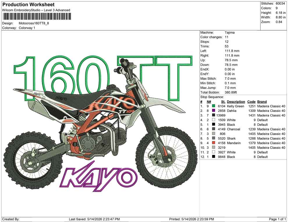 Motocross 160 TT