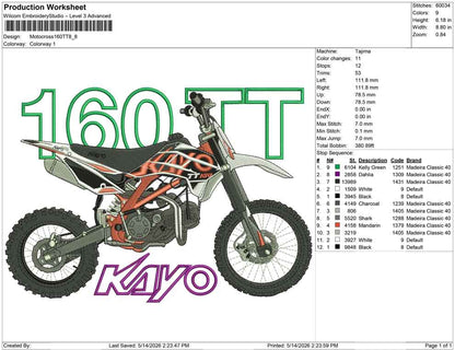 Motocross 160 TT