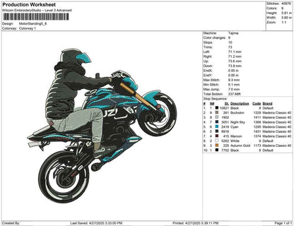Motor Standing