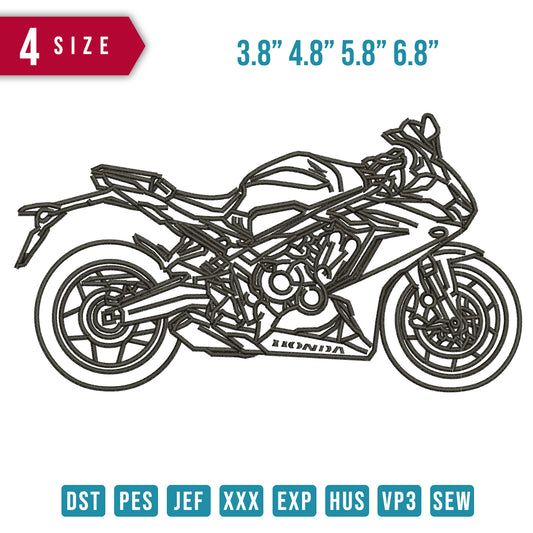 Motorcycle Outline