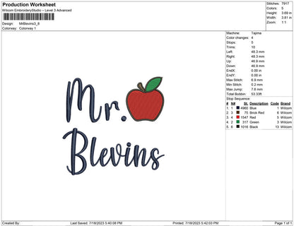 Mr Blevins